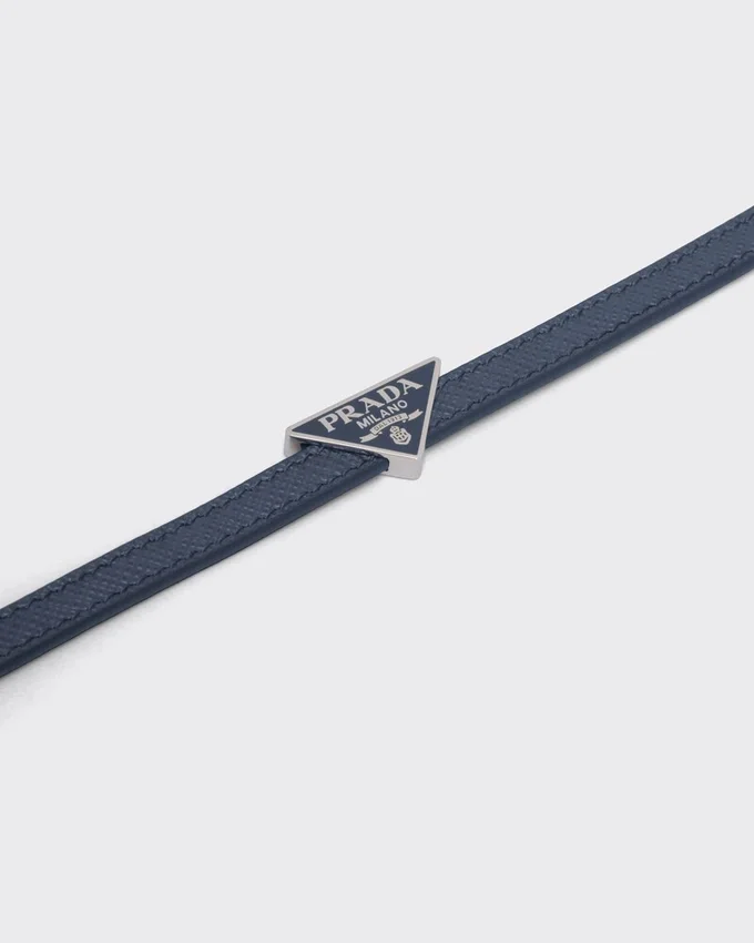 Pulsera de piel Saffiano Pulsera de piel Saffiano