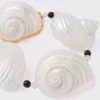 Pulsera de plata con conchas Pulsera de plata con conchas