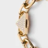 Pulsera Eternal Gold Chain en oro amarillo con diamantes Pulsera Eternal Gold Chain en oro amarillo con diamantes