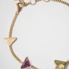 Pulsera Eternal Gold Chain en oro amarillo y piedras semipreciosas Pulsera Eternal Gold Chain en oro amarillo y piedras semipreciosas