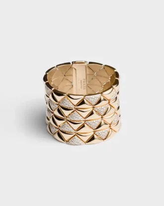 Pulsera Eternal Gold – Oro amarillo y diamantes