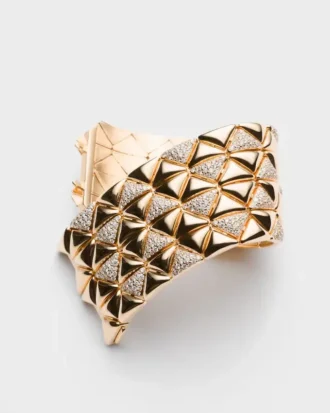 Pulsera Eternal Gold – Oro amarillo y diamantes
