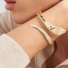 Pulsera Eternal Gold Snake en oro amarillo y diamantes Pulsera Eternal Gold Snake en oro amarillo y diamantes