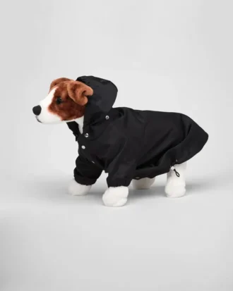 Re-Nylon para perros de nylon reciclado con capucha
