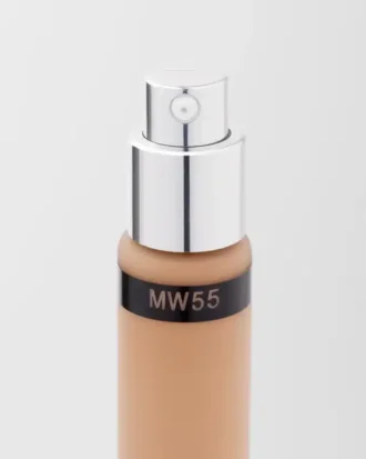 Recambio de base de maquillaje Prada Reveal Skin Optimizing Foundation – Mw55 – Tono medio cálido