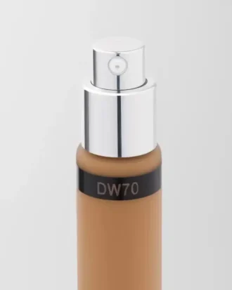 Recambio de la base de maquillaje Prada Reveal Skin Optimizing Foundation – DW70 – Dark Warm