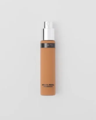 Recambio de la base de maquillaje Prada Reveal Skin Optimizing Foundation – Dw75 – Dark Warm