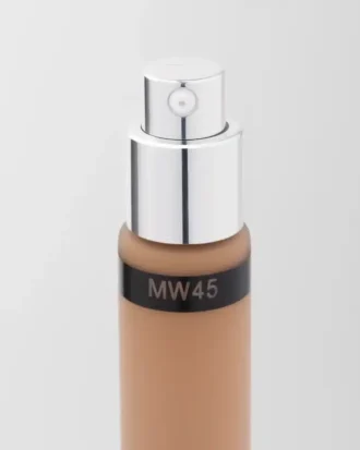 Recambio de la base de maquillaje Prada Reveal Skin Optimizing Foundation – Mw45 – Tono medio cálido