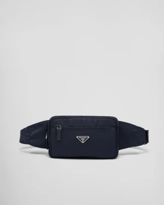 Riñonera de Re-Nylon y piel Saffiano