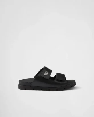 Chanclas de correa de cuero