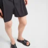 Sandalias cruzadas de cuero Sandalias cruzadas de cuero