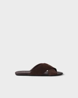 Sandalias de ante