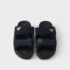 Sandalias de ante con tiras Sandalias de ante con tiras