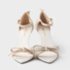 Sandalias de cuero con lazo Sandalias de cuero con lazo