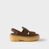 Sandalias de gamuza