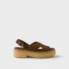 Sandalias de gamuza