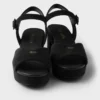 Sandalias de gamuza acolchadas Sandalias de gamuza acolchadas