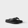 Sandalias de goma con tiras Sandalias de goma con tiras