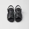Sandalias de goma entrecruzadas Sandalias de goma entrecruzadas