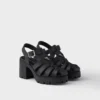 Sandalias de plataforma de goma