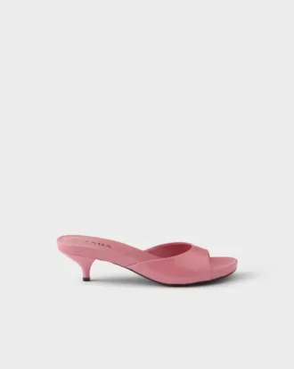 Sandalias de tacón bajo de charol