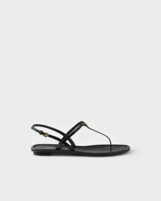 Sandalias de tiras de charol