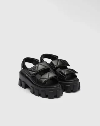 Sandalias Monolith de piel napa