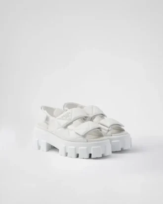 Sandalias Monolith de piel napa