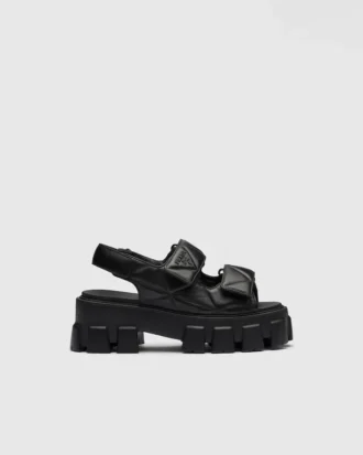 Sandalias Monolith de piel napa