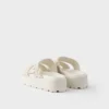 Sandalias planas de piel napa matelassé Sandalias planas de piel napa matelassé