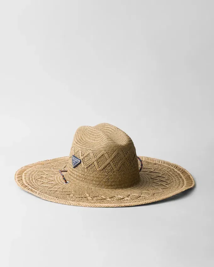 Sombrero de paja trenzada Sombrero de paja trenzada