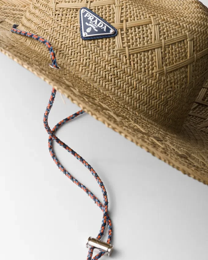 Sombrero de paja trenzada Sombrero de paja trenzada