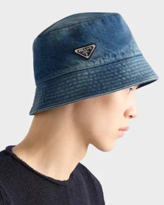 Sombrero de pescador de denim