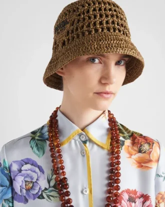 Sombrero de pescador de ganchillo