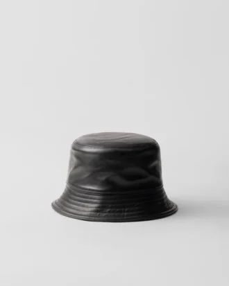 Sombrero de pescador de piel de napa