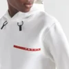 Sudadera con capucha de doble jersey reciclado Sudadera con capucha de doble jersey reciclado