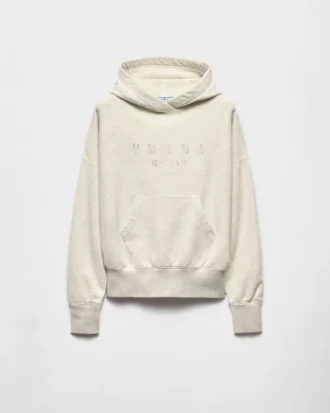 Sudadera con capucha de felpa de algodón Sudadera con capucha de felpa de algodón