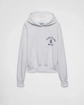 Sudadera con capucha de felpa de algodón Sudadera con capucha de felpa de algodón