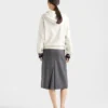 Sudadera con capucha de felpa de algodón y cremallera Sudadera con capucha de felpa de algodón y cremallera