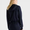 Sudadera con capucha de lana y cachemira