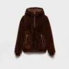 Sudadera con capucha de mezcla de lana Sudadera con capucha de mezcla de lana
