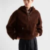 Sudadera con capucha de mezcla de lana Sudadera con capucha de mezcla de lana