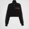 Sudadera corta de forro polar técnico reciclado Sudadera corta de forro polar técnico reciclado