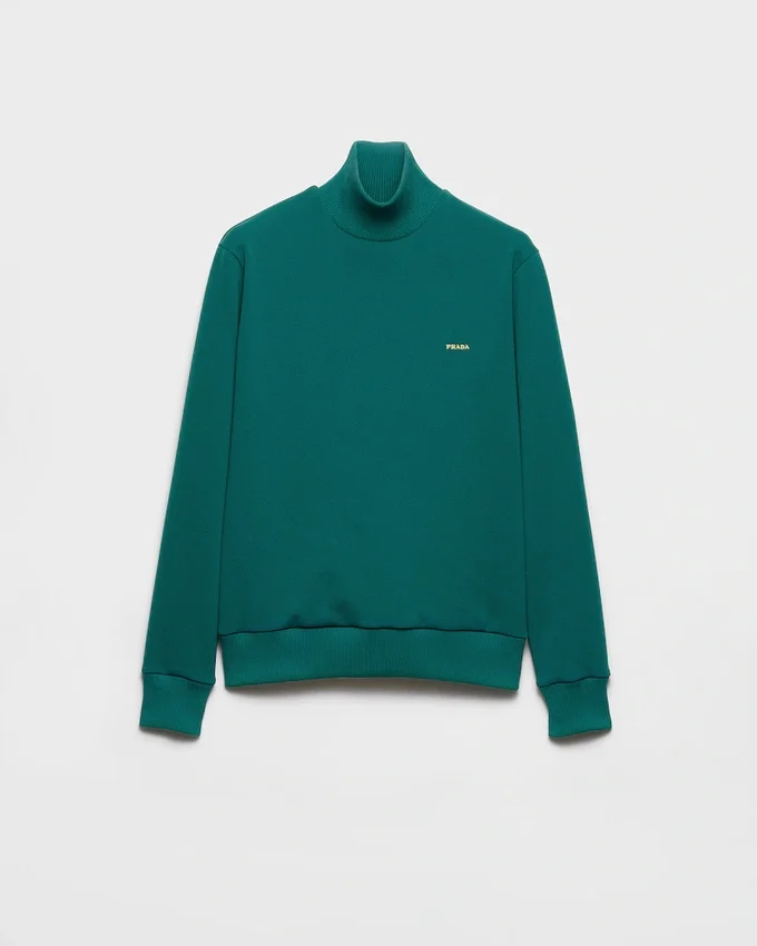 Sudadera técnica de cuello alto Sudadera técnica de cuello alto