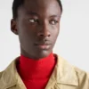 Suéter de algodón con cuello alto