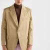 Suéter de algodón con cuello alto