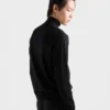 Suéter de algodón con cuello alto Suéter de algodón con cuello alto