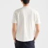 Suéter de algodón con cuello redondo Suéter de algodón con cuello redondo