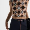 Suéter de cachemira con cuello redondo Suéter de cachemira con cuello redondo