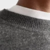 Suéter de cachemira con cuello redondo Suéter de cachemira con cuello redondo